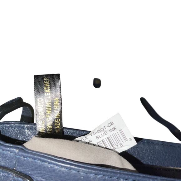 Vince Camuto Women's Blue Ink Leather Crossbody Bag Small Casual - Picture 4 of 7